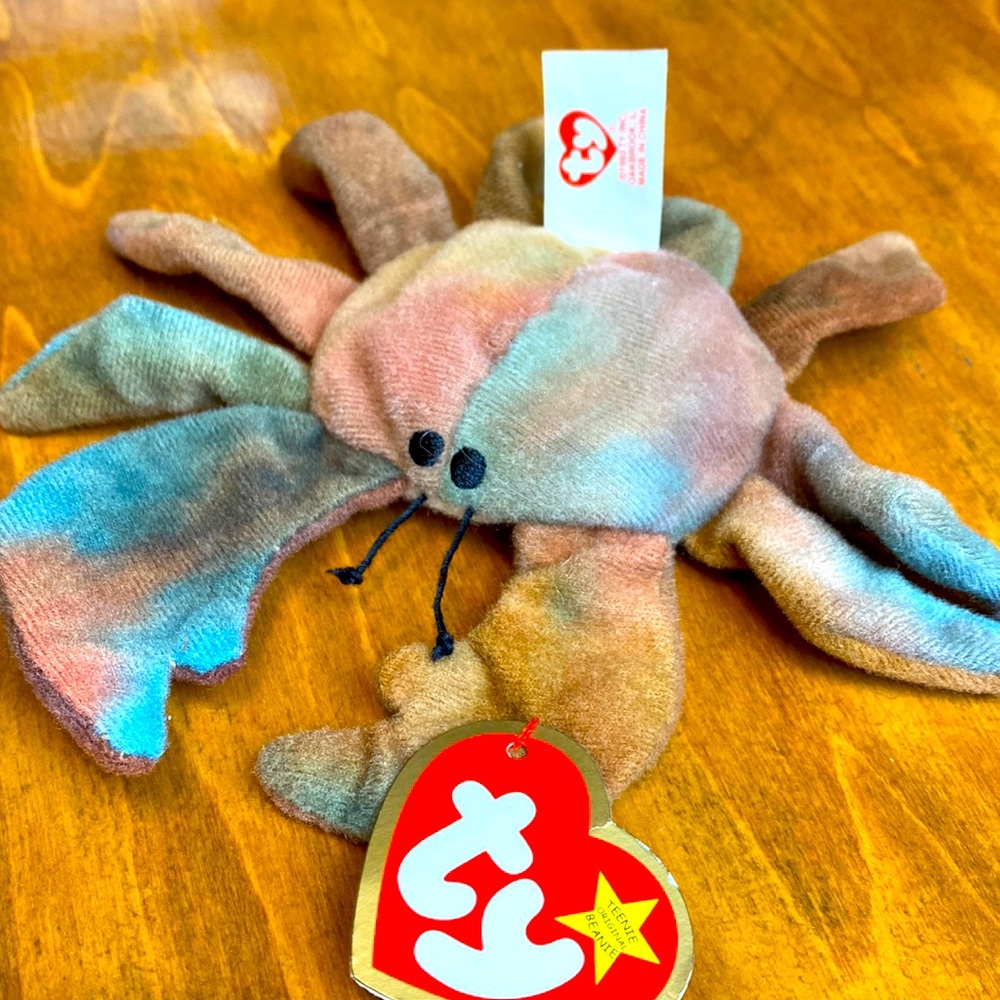 Teenie Beanie Babies Claude the Crab 1993 McDonalds